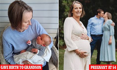 i gave birth to my own grandson mum 54 becomes australia s oldest surrogate daily mail online