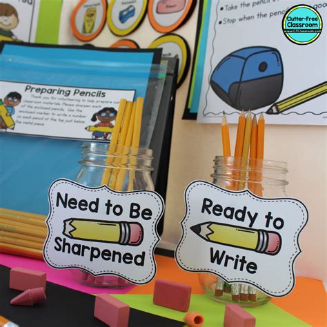 Classroom Pencil Management Tips How To Solve All Your Pencil Problems