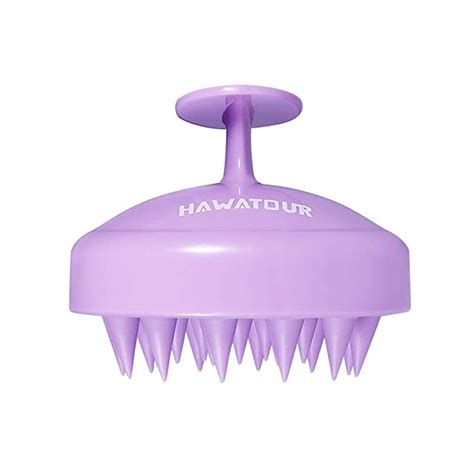 Amazonsmile Hair Scalp Massager Shampoo Brush With Soft Silicon Brush By Hawatour Light