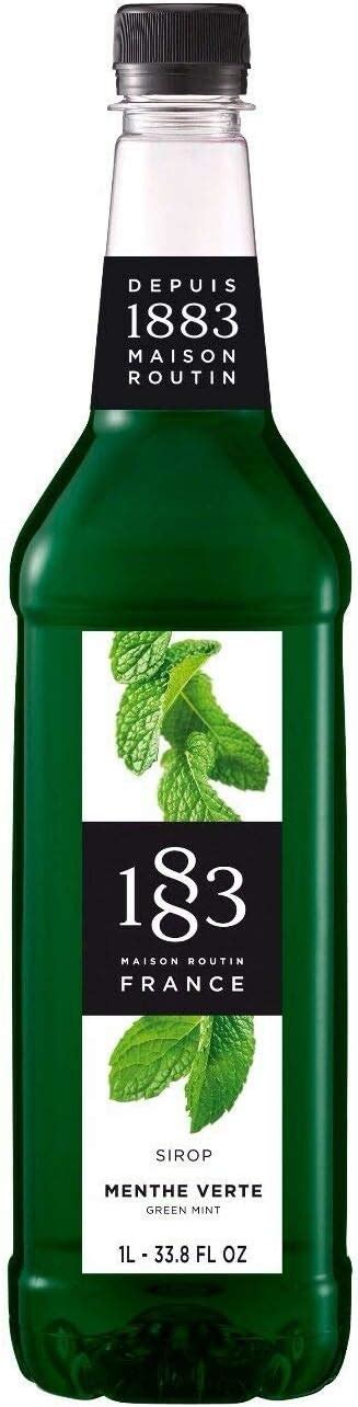 Routin 1883 Premium Green Mint Syrup 1l Uk Grocery