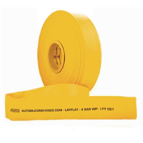 Buy 76mm Id Yellow 30 Metre Layflat Pipes Pvc