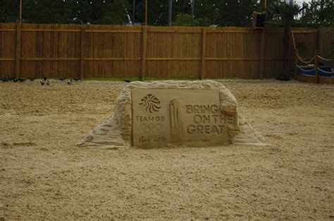 Team Gb Sand In Your Eye Sand Sculpture 9 Sand In Your Eye