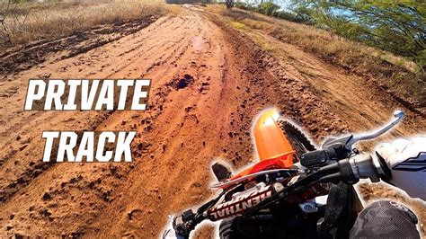 Backyard Motocross Track Private Track Dirtbike Dirt Bike Youtube