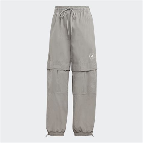 Adidas Adidas By Stella Mccartney Truecasuals Woven Solid Track Pants