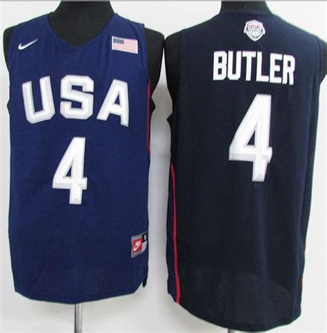 Nike Team Usa 4 Jimmy Butler Navy Blue 2016 Dream Team Stitched Nba