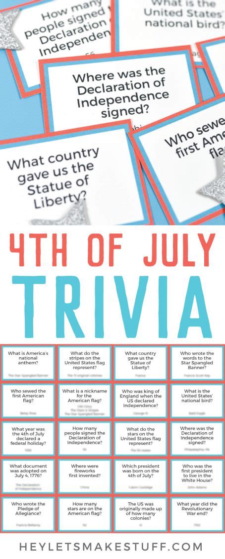 July 4 Trivia Questions And Answers 20 Fun Fourth Of July Trivia