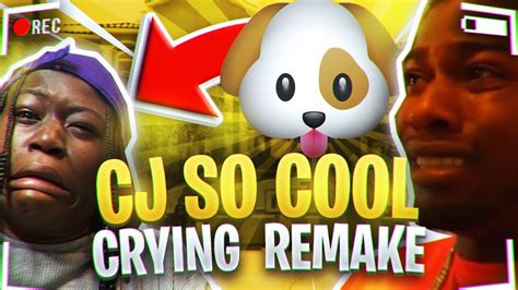 Cj So Cool Crying About His Dog Remake 😱 Explained ‼️‼️ Youtube