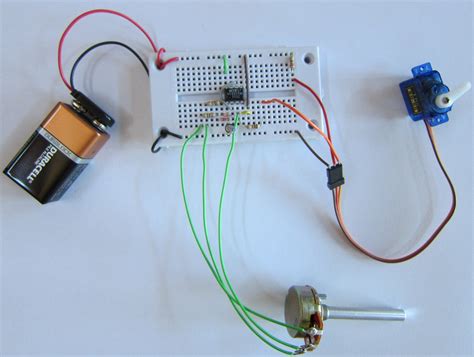 Project Controlling A Servo Motor Electronics For Artists