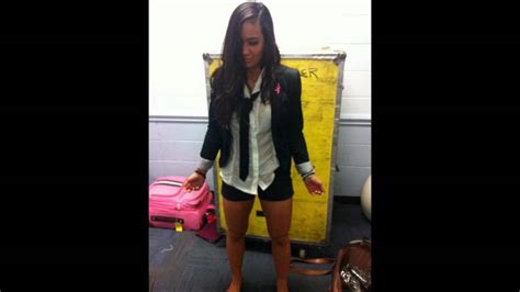 Aj Lee Backstage At Night Of Champions Youtube