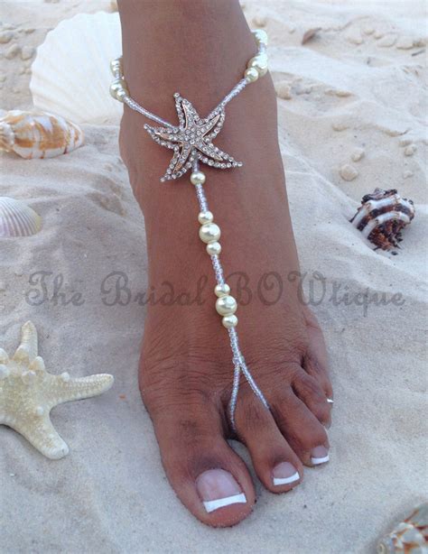 1,464 beach wedding barefoot sandals products are offered for sale by suppliers on alibaba.com, of which body jewelry accounts for 26%, zinc alloy you can also choose from anklets, barefoot sandals beach wedding barefoot sandals, as well as from alloy, crystal, rhinestone, and pearl beach. Starfish Barefoot Sandals Beach Wedding Barefoot Sandal