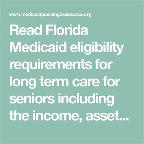 Florida Medicaid Application For Elderly
