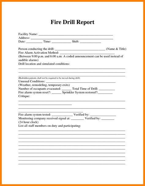 Image result for fire drill procedures for summer camp | Fire drill procedures, Fire drill, Drill