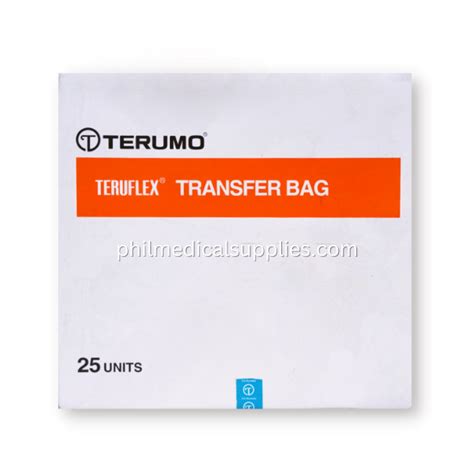 Transfer Bag 300ml Terumo Philippine Medical Supplies