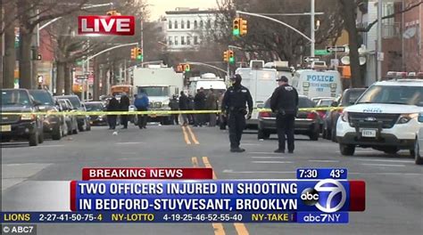 2 Nypd Officers Shot In Brooklyn After Suspect Drives Head On Into
