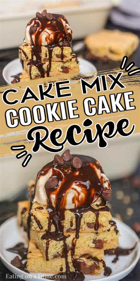 How To Make Cookie Cake With Cake Mix Cake Mix Cookie Cake