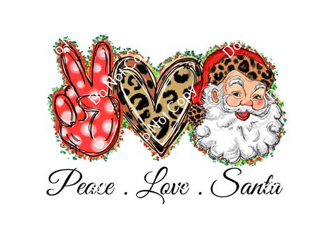Colorsplash Ultra Peace Love Santa