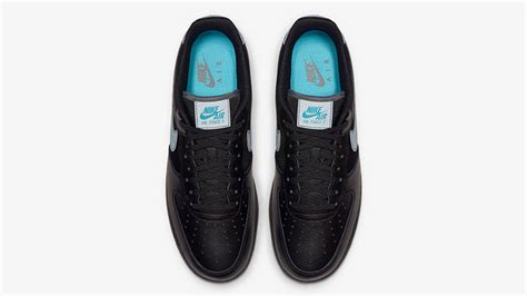 Nike Air Force 1 Low Black Blue Where To Buy Bv1278 001 The Sole
