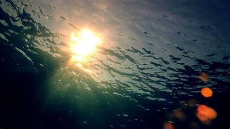 Sunset From Underwater Stock Footage Video 100 Royalty Free 3713327