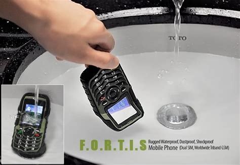 Fortis A88 Rugged Ip67 Grade Outdoors Mobile Phone Dual Sim Waterproof