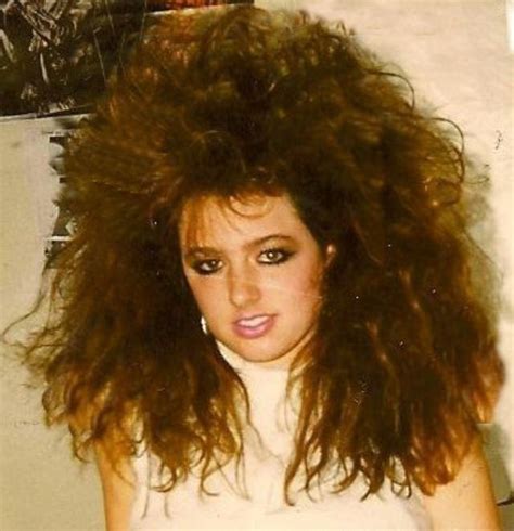 40 Vintage Snaps Of Young Girls With Very Big Hair In The 1980s ~ Vintage Everyday 1940s