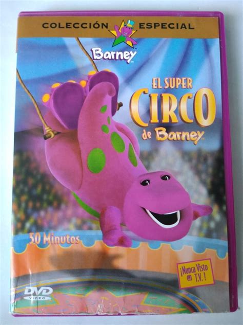 Barney El Super Circo De Barney Dvd Usado Mercadolibre