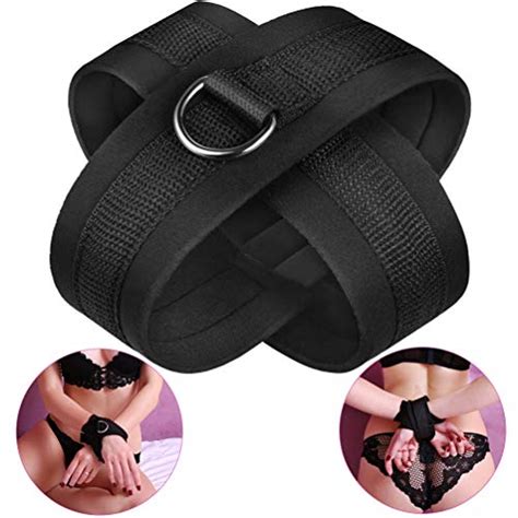 UTIMI Cross Handcuffs BDSM Adjustable Restraints For SM Bracelets