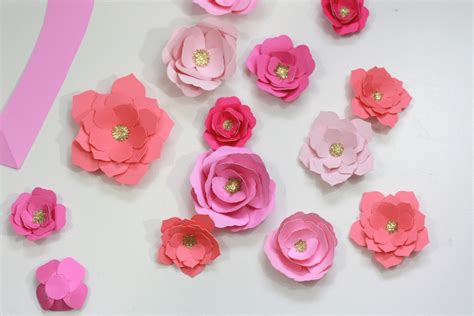 How To Make Paper Flowers With Your Cricut Everyday Jenny