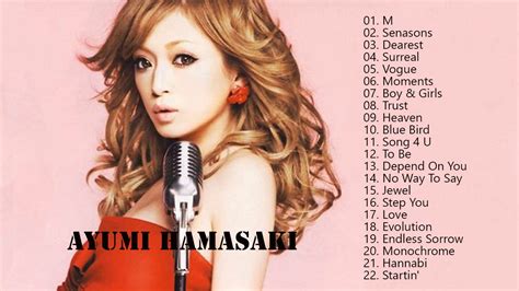 Ayumi Hamasaki Greatest Hits Ayumi Hamasaki Best Songs YouTube