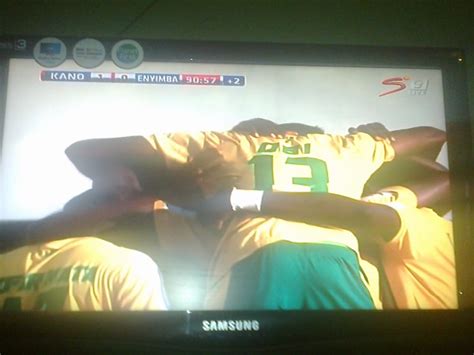 Bayan da suka koma wasa na biyu bayan hutu. Kano Pillars 1 : 0 Enyimba (Final score) - Sports (4 ...