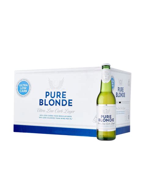 pure blonde ultra low carb 24 x 355ml bottles shorty s liquor shortys liquor