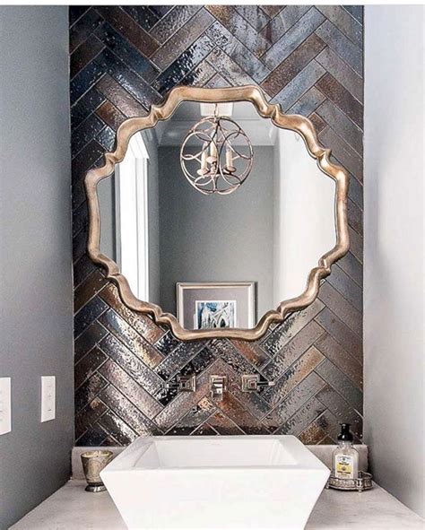 33 Amazing Mirror Bathroom Tiles For Bathroom Looks Luxurious 110 33 Amazing Mirror Bathroom