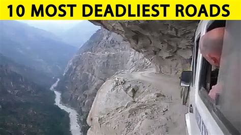 Dangerous Roads In The World 10 Most Dangerous Roads Youtube