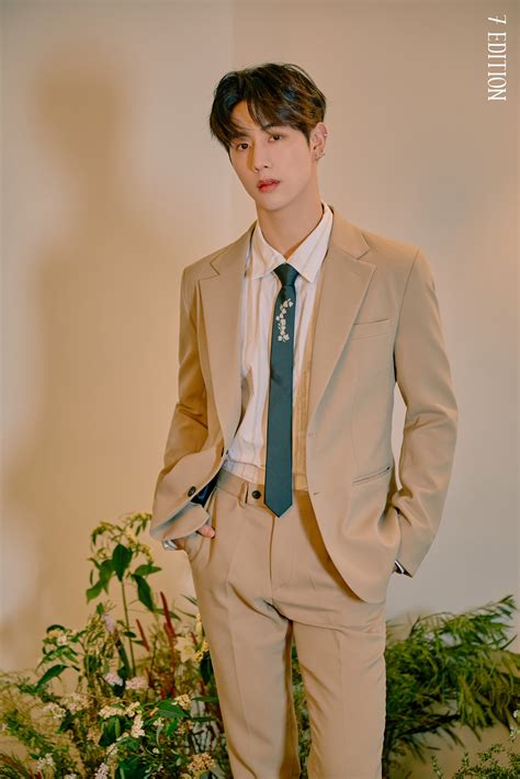 Got7 S Mark Suits Up In Camel For 7 Edition Allkpop