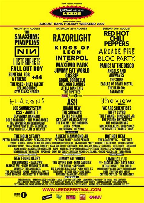 Leeds Festival Resale Tickets