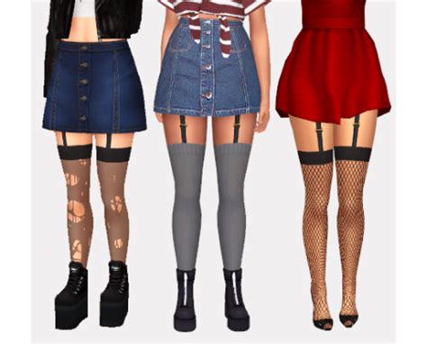 Ayoshi Some Tights For Your Edgy Sims For Them Love 4 Cc Finds