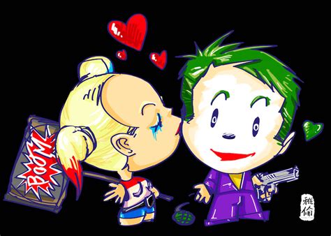 Artstation Harley Kiss Joker
