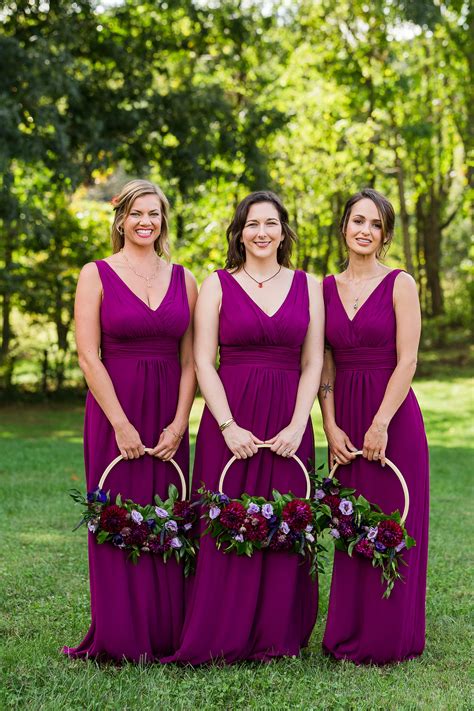 Bridesmaid Bouquet Hoops | Bridesmaid boutique, Bridesmaid bouquet, Lavender bridesmaid