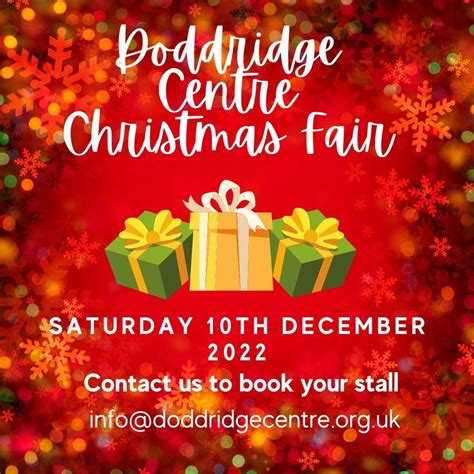 Doddridge Centre Christmas Fair The Doddridge And St James Community