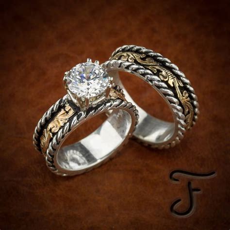 Fanning Jewelry Western Wedding Rings Wedding Camo Wedding Rings
