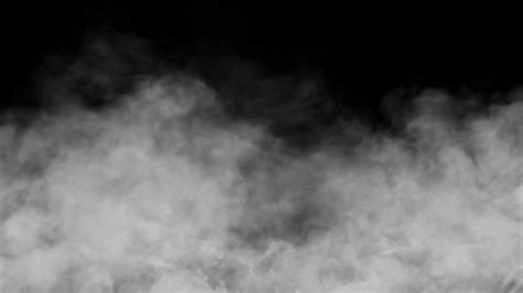 Black Background With Smoke