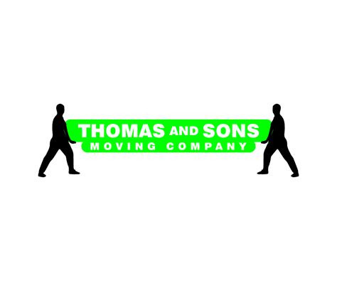 Moving Company Logo Design For Thomas And Sons Moving Company By Dxp