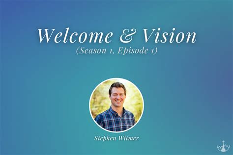 Welcome And Vision W Stephen Witmer — Small Town Summits