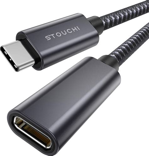 Usb C Extension Cable 6ft 2 Pack ，stouchi New Version Usb