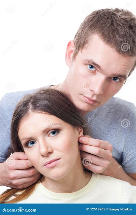 Calm Couple Together Stock Image Image Of Relaxed Relationship 12519205