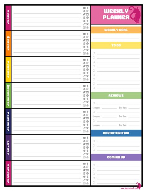 New Free Weekly Calendar Printable Free Printable Calendar Monthly