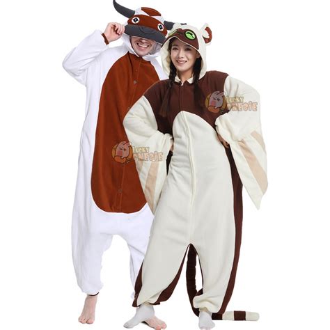 Appa And Momo Onesie For Adult Cute And Easy Duo Halloween Costume Idea