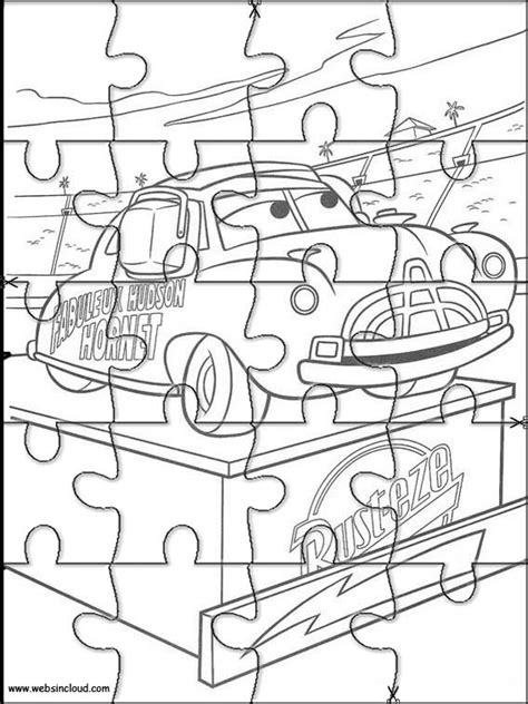 Cars Puzzle Zum Ausdraken 64