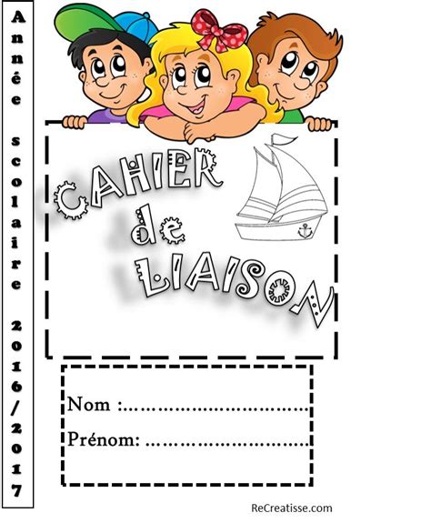 Cahier De Liaison Nounou A Imprimer Pingl Sur Assistante Maternelle