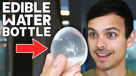 These Edible Water Bottles Are Unbelievable Diy Edible Plastic Go It