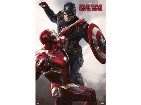 Captain America Civil War Cap Vs Iron Man Saturn
